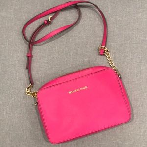 Michael Kors pink crossbody